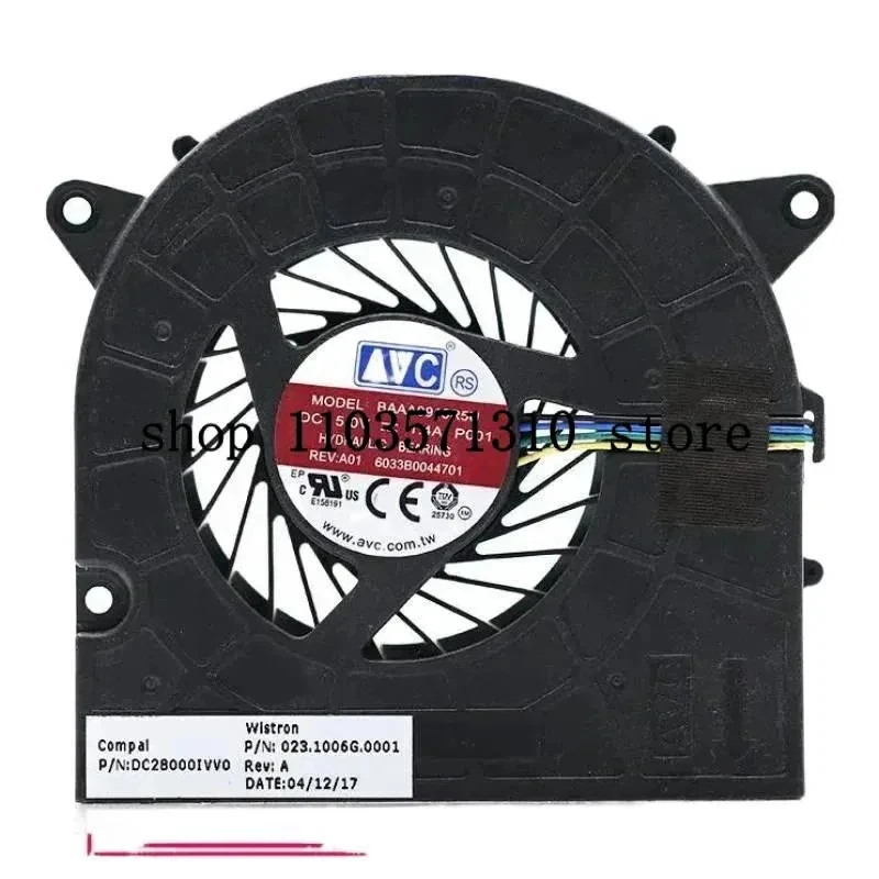 Ventilador del sistema para Lenovo 00PC723 ideacentre AiO 300-22ISU Sunon EF90150SX-C010-S9A FRU p/n 00PC723 BAAA0915R5U P001 All In One JM