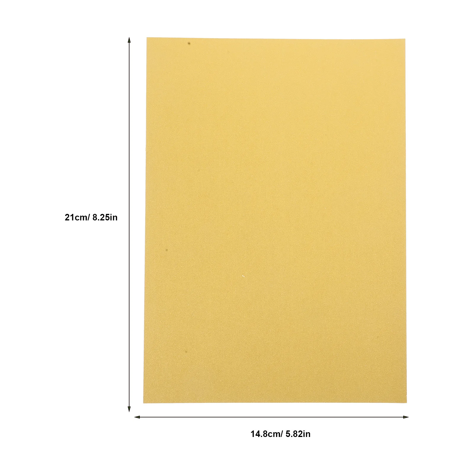 50 Sheets A5 Gold Construction Paper Thick Multi Function for Printing Craft DIY Gold Construction Paper Thick Printer Sheets