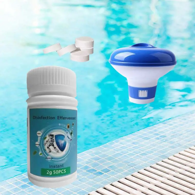 Chlorine Bromine Tablets Floating Dispenser Applicator Swimming Spa Hot Tub