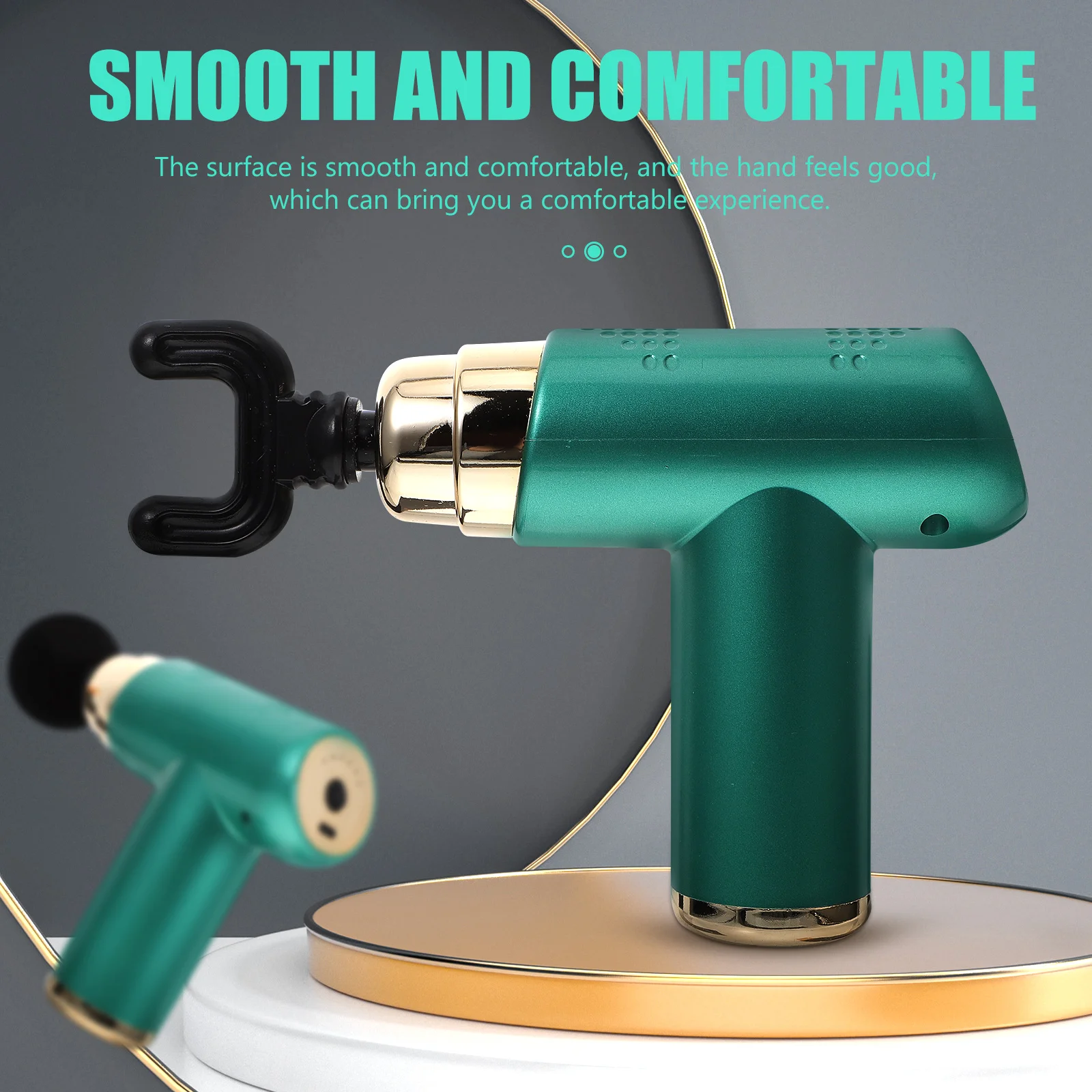 1 Set Mini Fascia Massager 6-Speed Adjustable Percussion Muscle For Body Recovery Portable Electric Massager Small