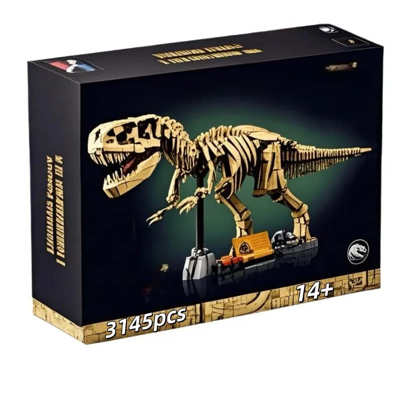 

2025 New 76968 Dinosaur T-Rex Fossils Tyrannosaurus Rex Building Blocks Dinosaur World Park Toys for Kids Boys Birthday Gifts