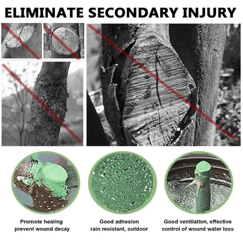 500g Professional Tree Wound Bonsai Cut Paste Grafting Film for Quick and Effective Healing of Tree Wounds and Plant Cuttings