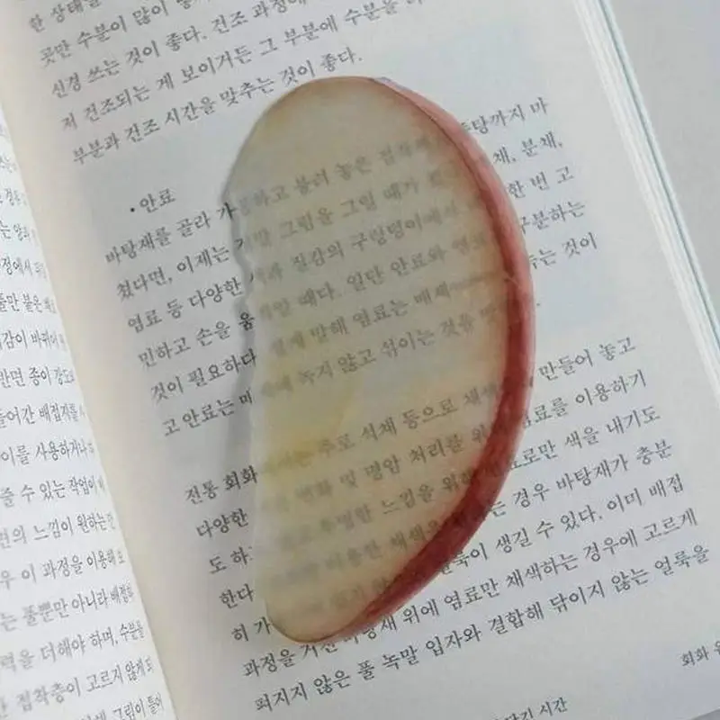 علامة مرجعية على شكل البطيخ، علامات كتاب ثابتة، ملحقات القراءة مع البطيخ الأكريليك لعشاق القراءة