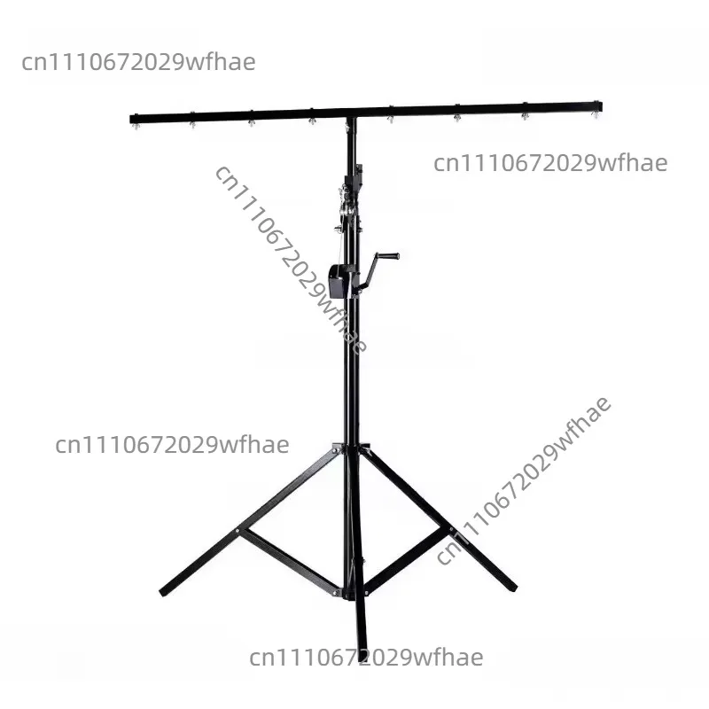 Lighting Adjustable Tripod Stand with Top T Bar for Stage Light Bracket Height Adjustment 4.5 m