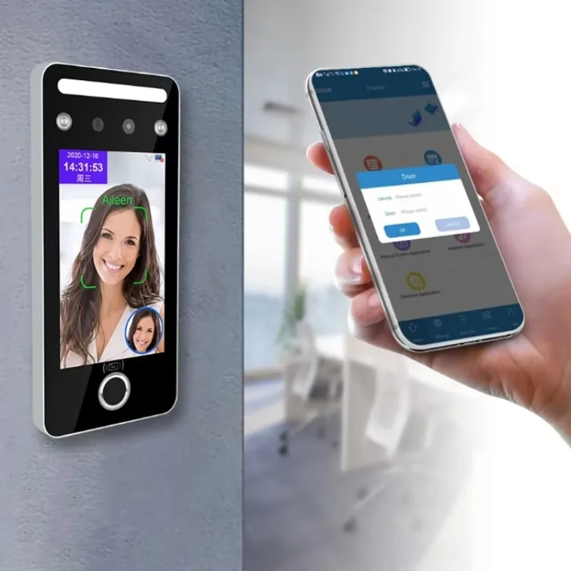 YYHC Многопользовательское биометрическое распознавание лиц, устройство для чтения карт, распознавание лиц, биометрическая машина учета рабочего времени