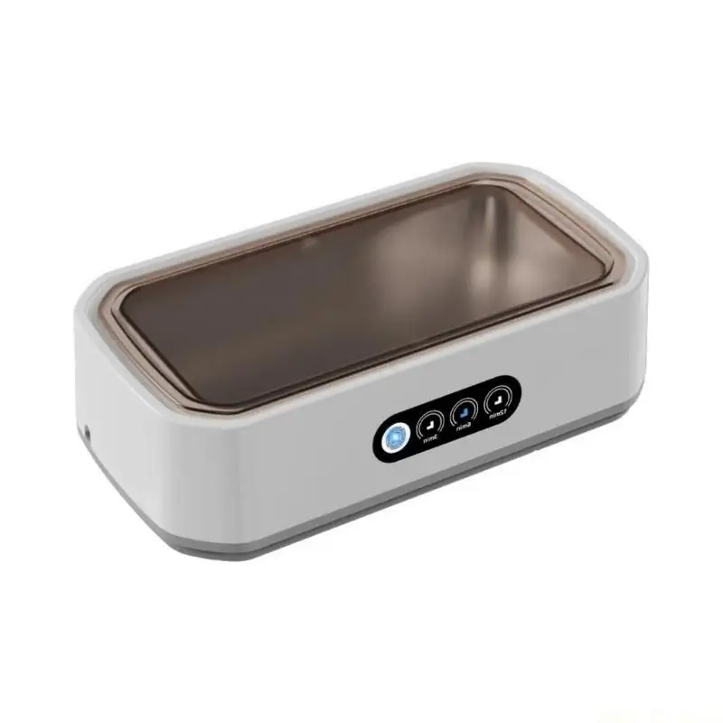 M5TD Ultrasonic Cleaner for Jewelry Glasses and Watch Bands 3 Cleaning Modes 22oz