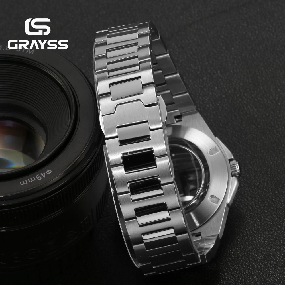 40mm Fit Engineer Style NH35/NH34/4R35 Mechanical Movement Men's Solid Stainless Steel Business Watch Case DIY Watch Accessories image 5