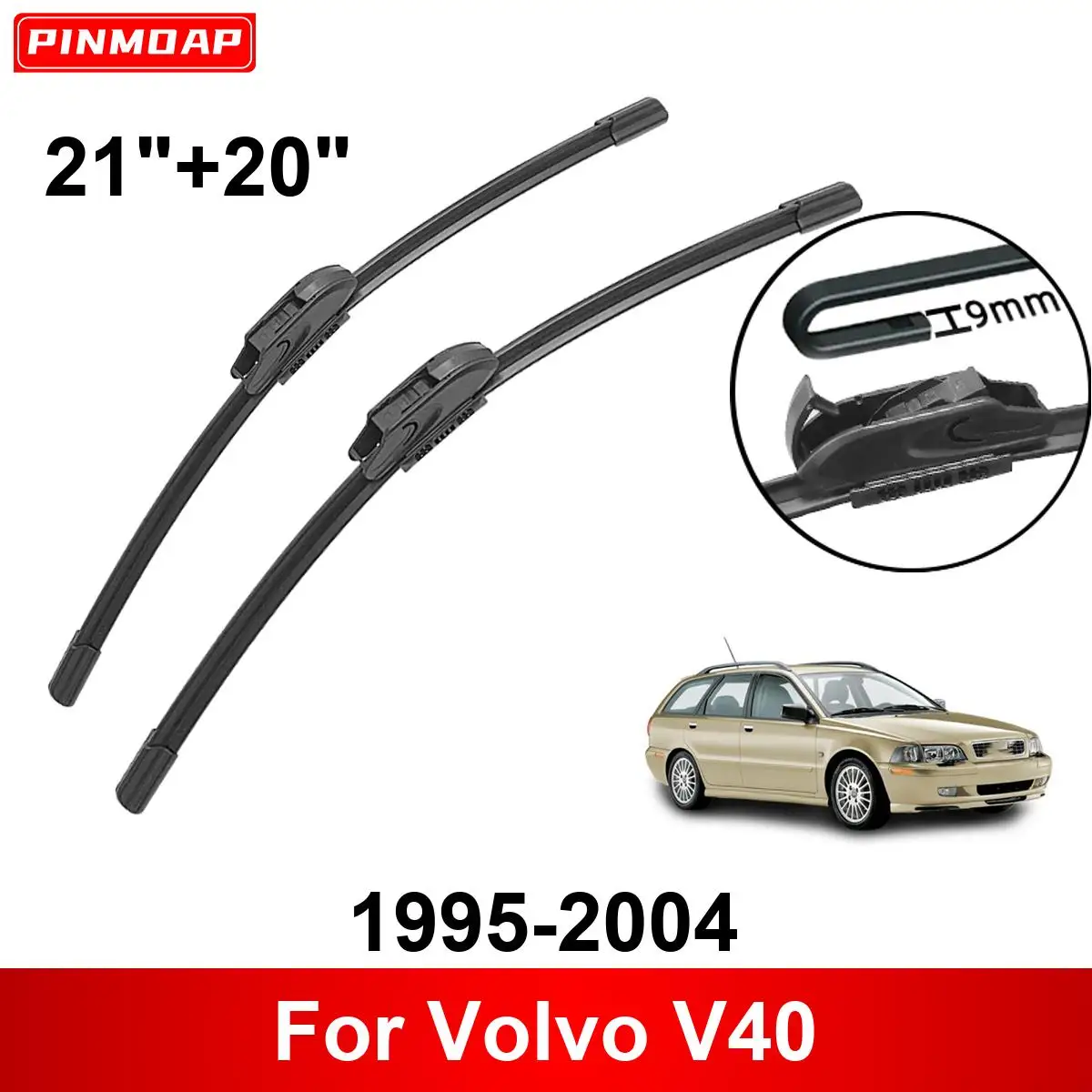 

Автомобильный дворник для Volvo V40 1995-2004 21 "+ 20" передние и задние щетки стеклоочистителя, щетки, резак, аксессуары 1995 1996