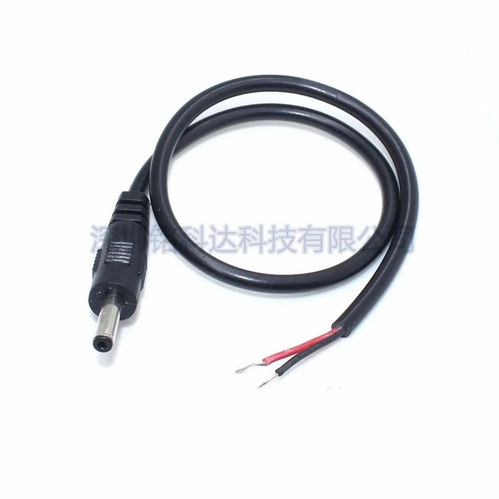 For DC elbow cable 3.5 * 1.35mm power cord Small round hole round head DC male and female single head cable 5V power cable