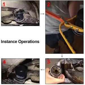 Multi-Purposis Oil Filter Strap extractor, Belt key, Anti-Slide Chain, Jar Caps, Cartridge Dismantry Tool, Pinum Tools, 8 8 Main Sales Clamp Line Filter - №7
