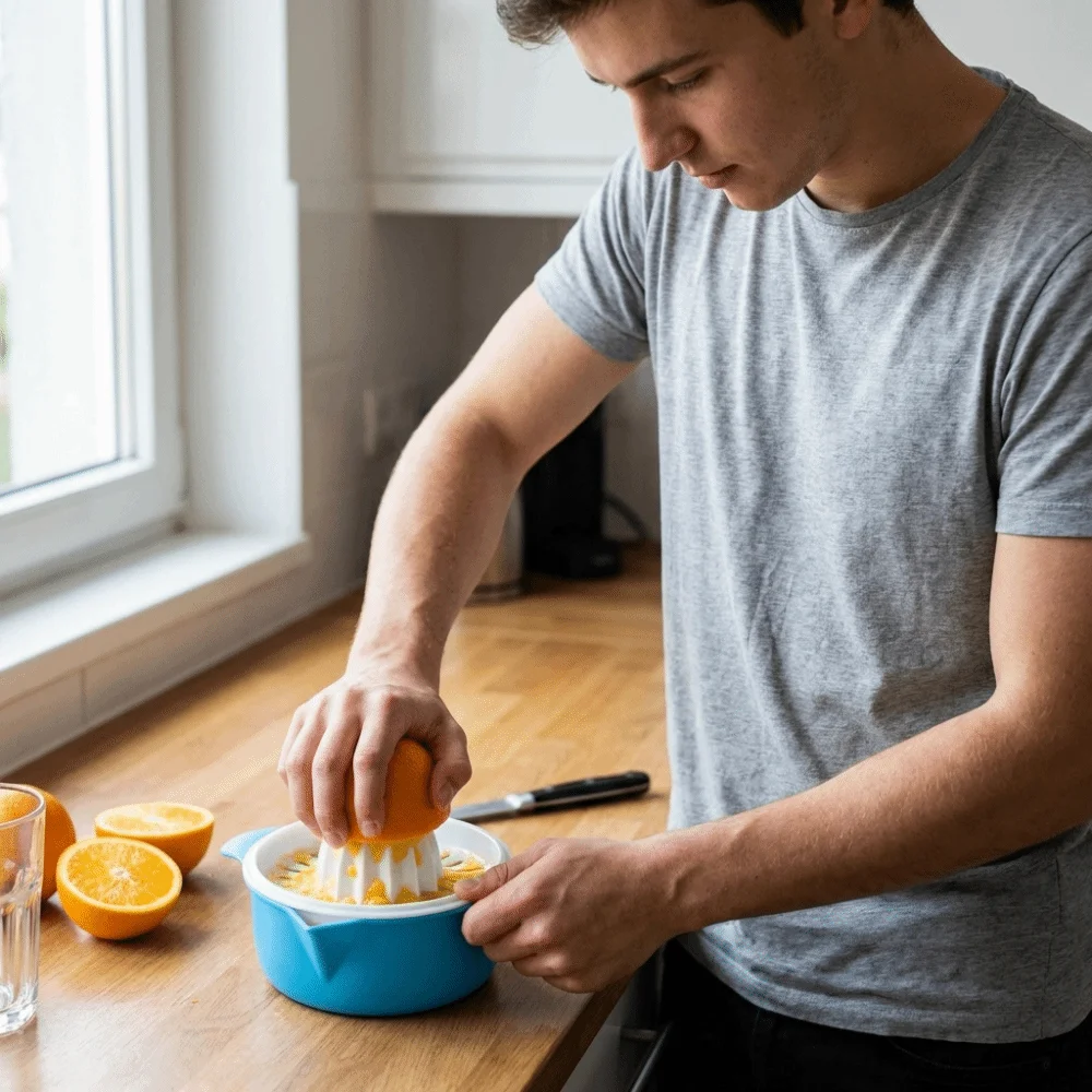 Multifunctional Hand Press Manual Juicer Detachable Stable Citrus Juicer Juice Extractor Plastic Water Squeezer Salad