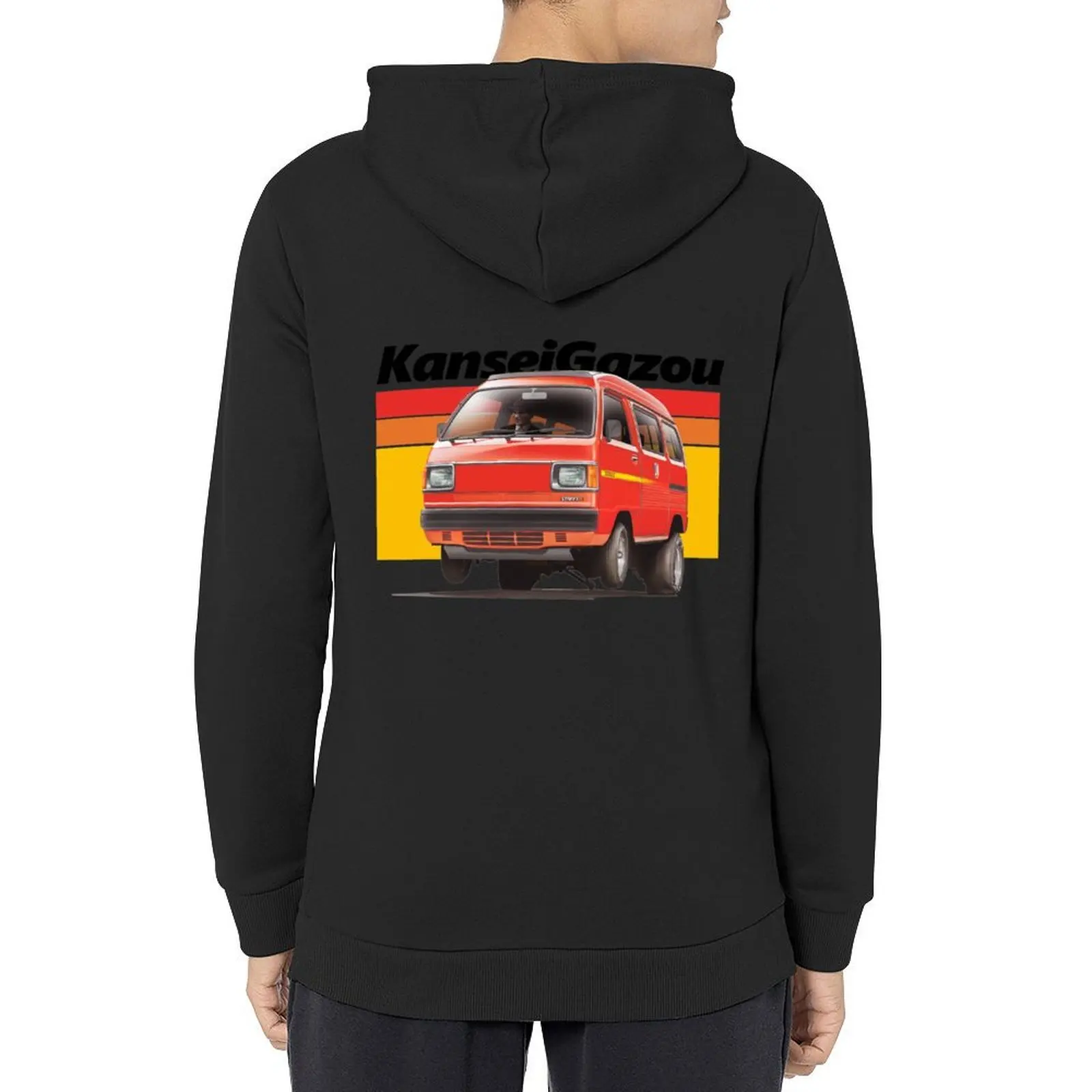 

Acty - Kei Van Drag Hoodie men's sweat-shirt set men's autumn clothes men's coat mens clothing anime hoodie