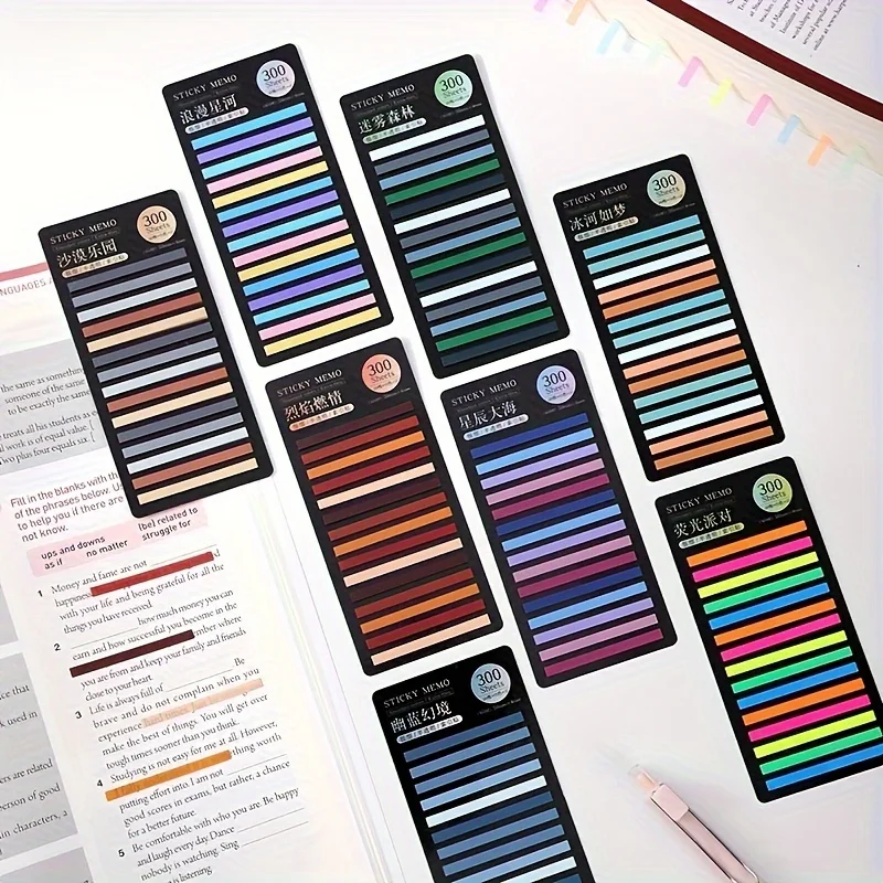 

Прозрачные флуоресцентные наклейки MOHAMM, 300 листов, для домашних животных