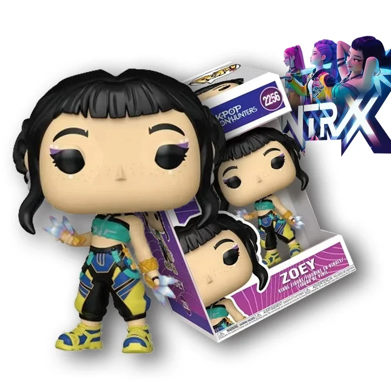 K-pops demônios caçadores anime figura rumi zoey mira saja meninos figura de ação cosplay ornamento de vinil figuras brinquedo fã presentes