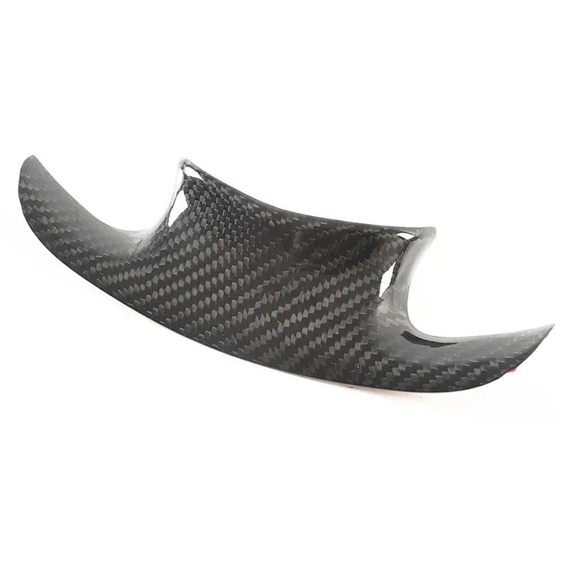 

For 2005-2013 Chevrolet Corvette C6 Real Carbon Fiber Car Steering Wheel Lower Label Cover Sticker Car Interior Accessories