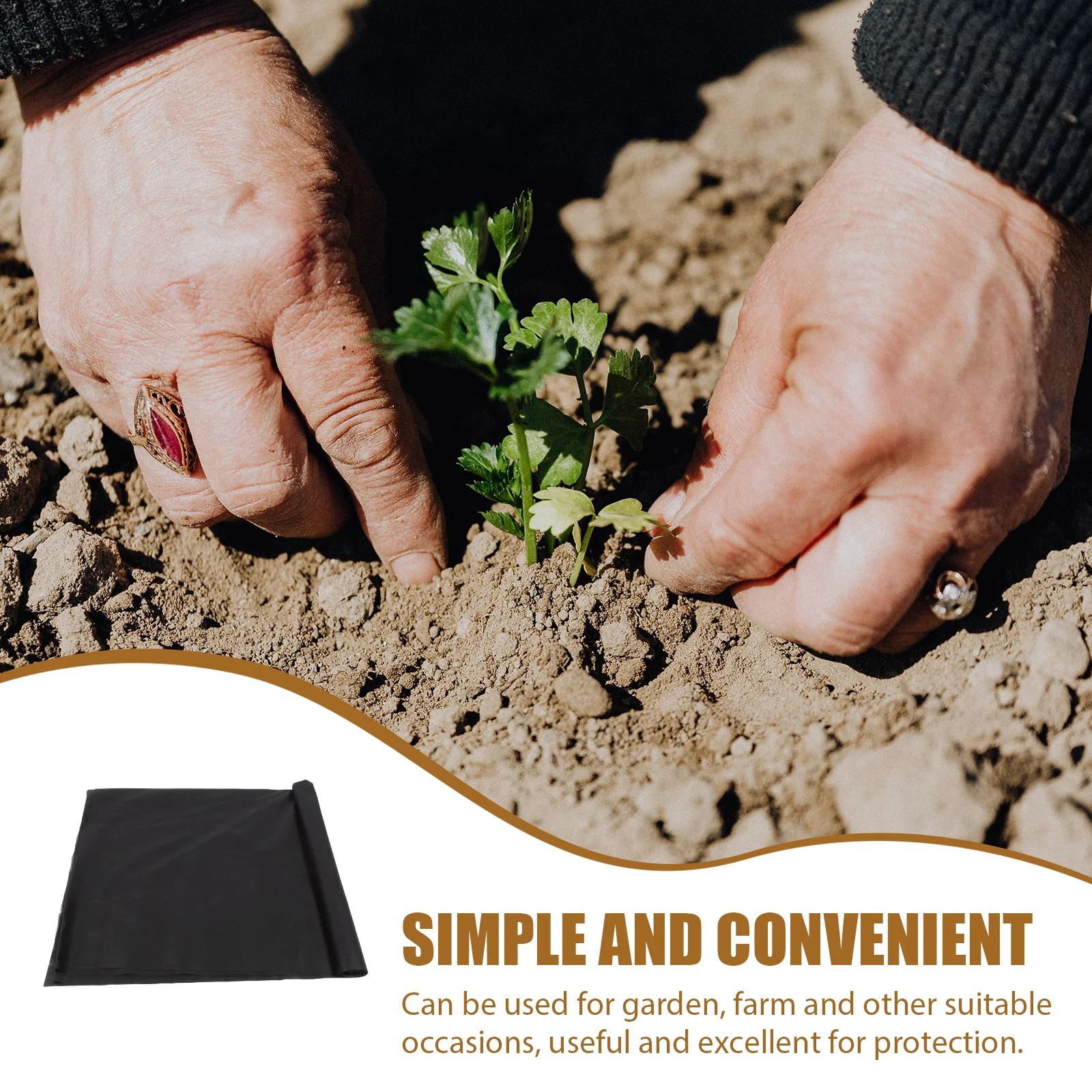

Premium Anti Grass Cloth Weeding Control Fabric Durable Orchard Ground Cover Gardening Accessory Non-Woven Breathable Weed