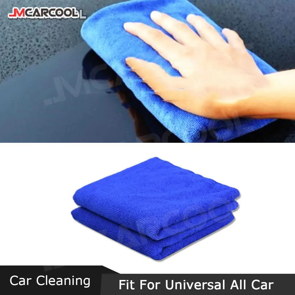 30*30cm Clean Car Accessorise Wash Microfiber Towel Auto Cleaning Drying Cloth Hemming Super Absorbent for Universal All Cars