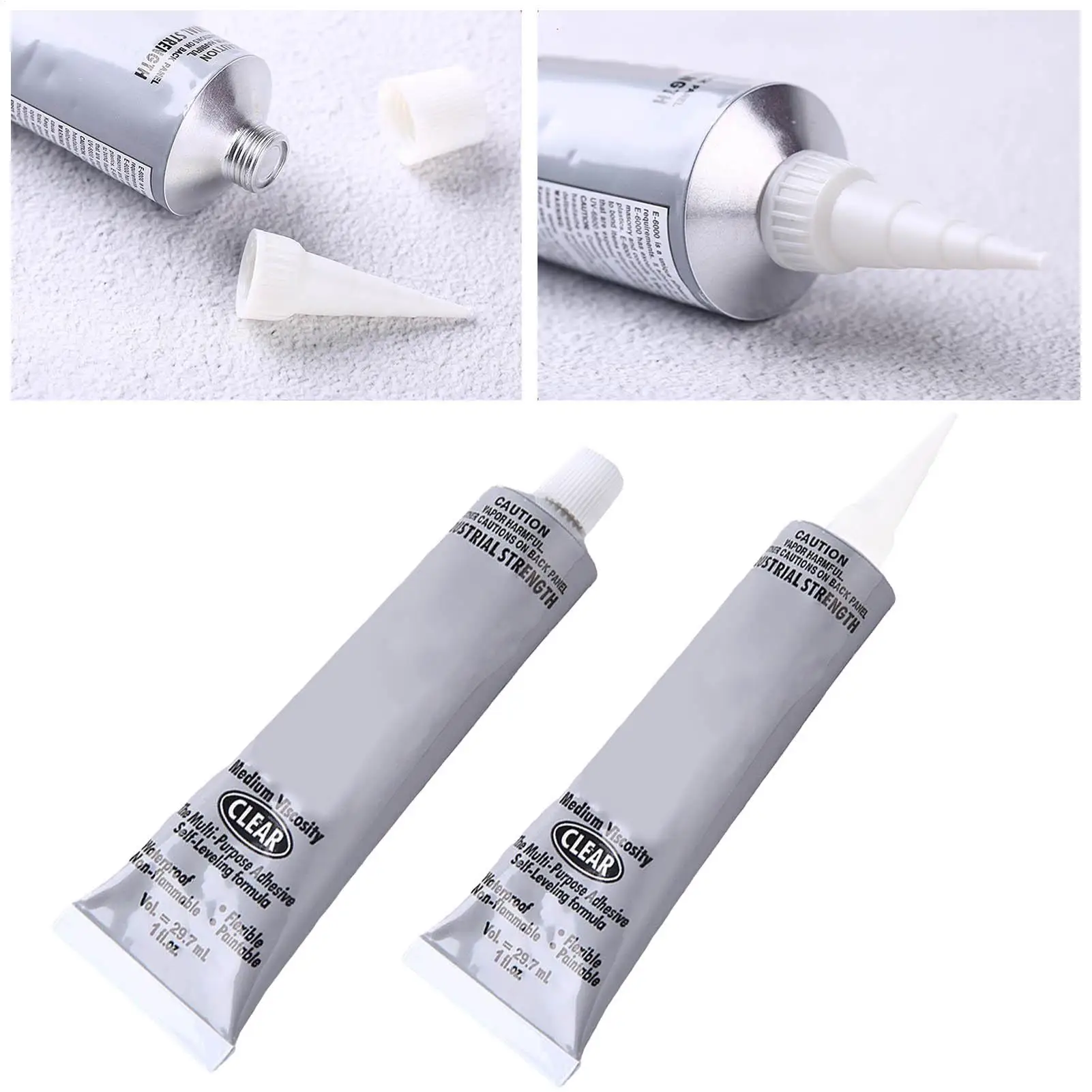 Multipurpose E- 6000 Glue Adhesive Epoxy Resin Repair Mobile Phone Touch Screen Widely Used Liquid Glue Jewelry Craft Glue DIY