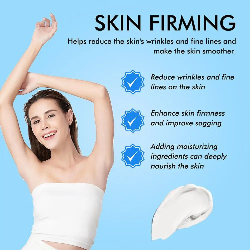 80ml Body Firming Anti-Wrinkle Cream Moisturizing And Hydrating Whitening Firming Skin Deep Care Body Cream Moisturizing I8T1