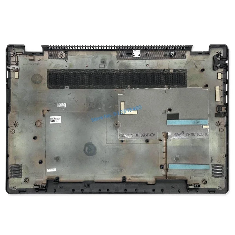 Imagem -02 - Tampa Traseira para Lenovo Yoga 51015 510-15ikb 510-15isk Flex 4-15 1570 1580 Base de Base Inferior Prata Novo