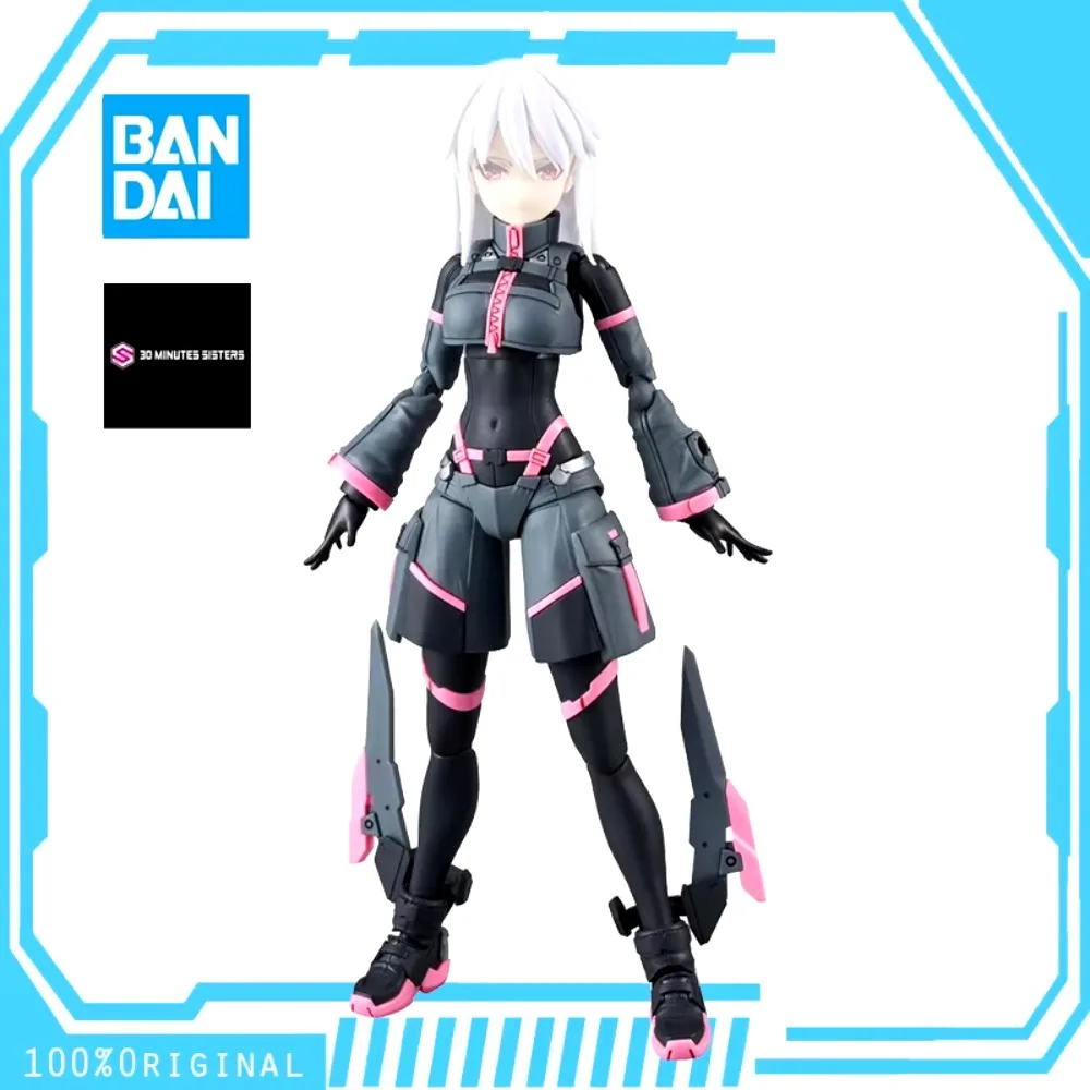 In Stock BANDAI ANIME 30 MINUTES SISTERS 30MS SIGMA SISTER PARADOX1 Assembly Plastic Model Kit Action Toys Figures Gift