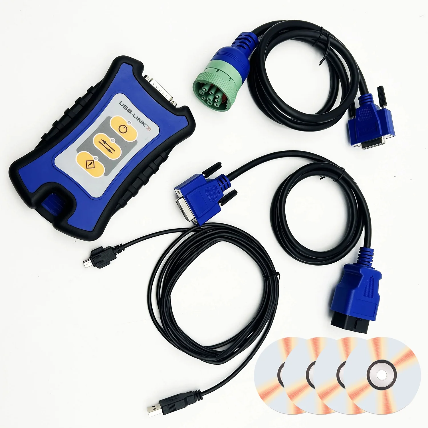 For Nexiq 3 121054 USB Link3 Diagnostic Tool Data USB Link BT Adapter Truck J1939 Heavy duty Truck Diesel Diagnostic Tool