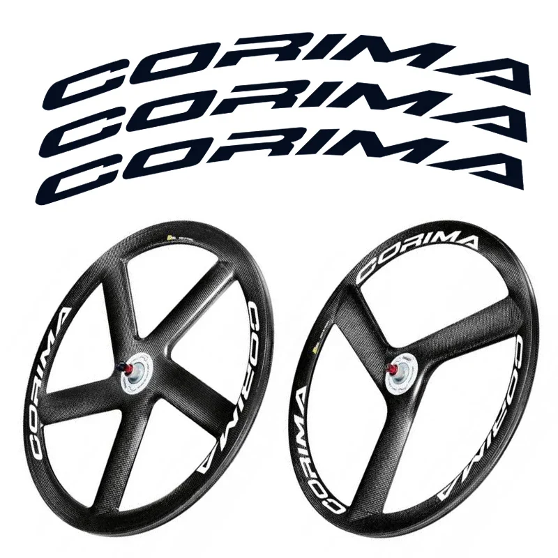 MTB Road Bike Cycling Rims Decals for 2022 CORIMA MCC 3 /4 / 5 SPOKE DX Vinyl Bicycle Wheels Decoration Stickers