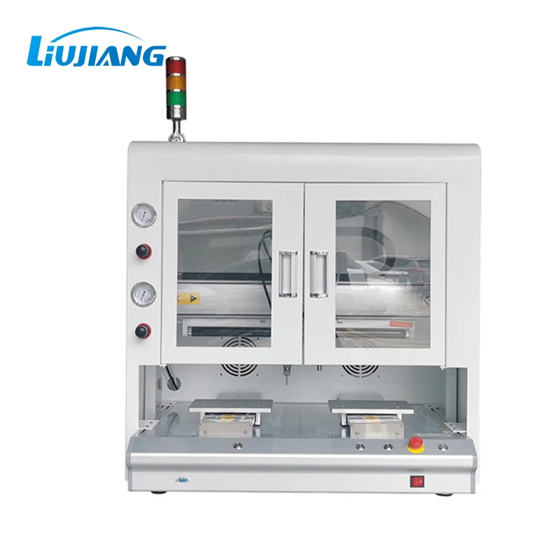 Liujiang Automatic Three Anti-paint Coating machine Three-axis Double-head Automatic Conformal Coating Machine CNC Glue