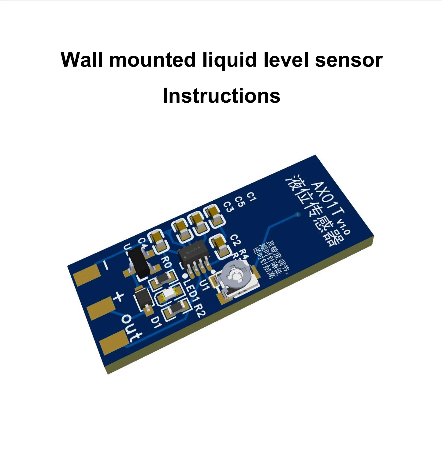 10Pcs AX01T-KH Wall…