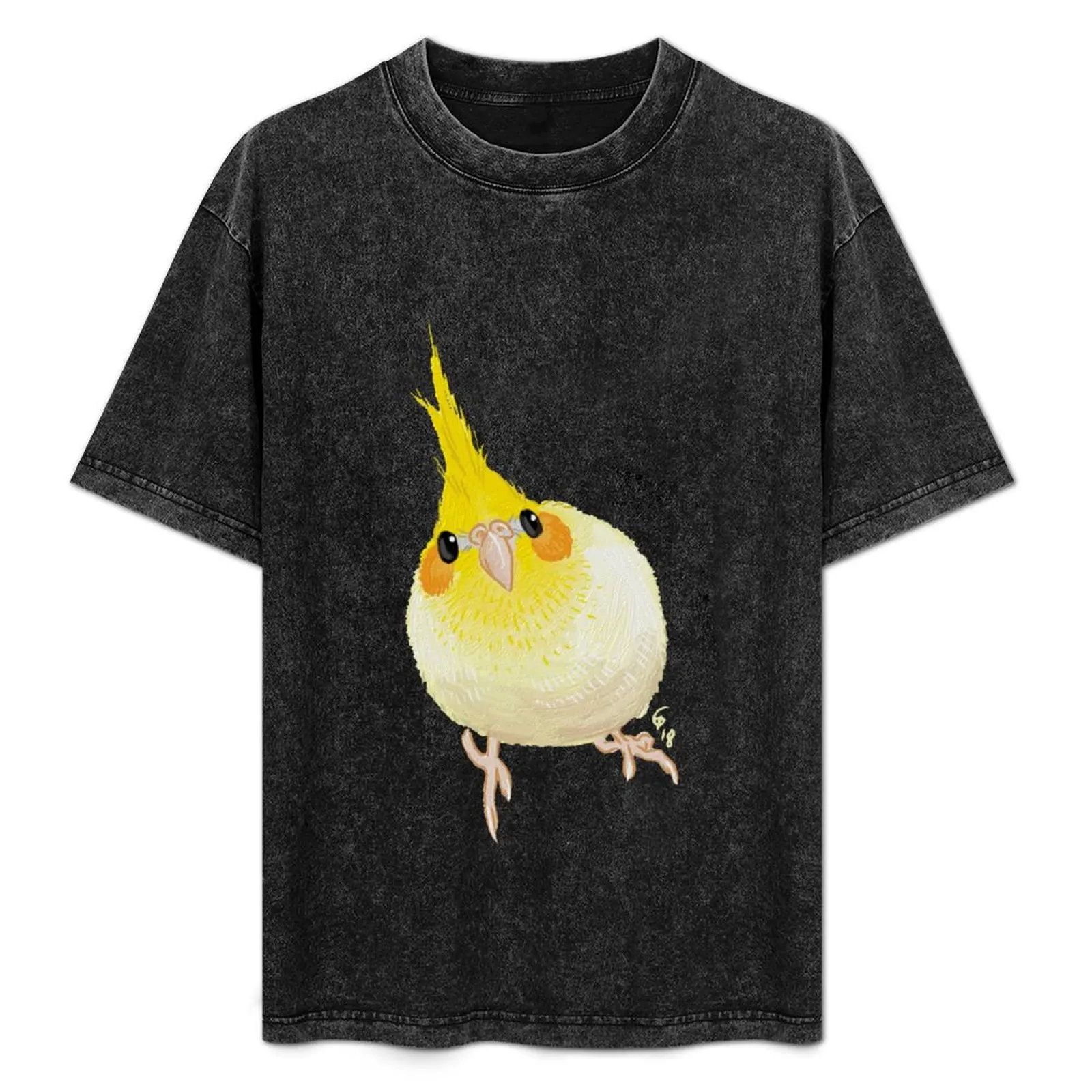 Lutino cockatiel (Small) T-Shirt essential t shirt summer tops t shirts for men pack