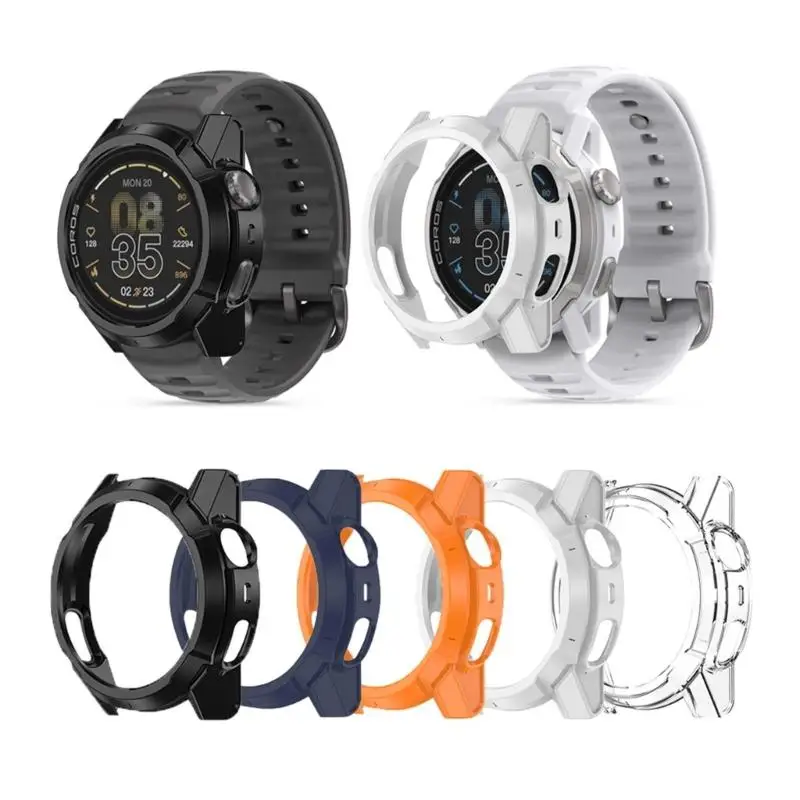 

R53C Защитный чехол Противоударный корпус для умных часов Устойчивый к царапинам ПК Защита Комфортное ношение Легкий доступ к