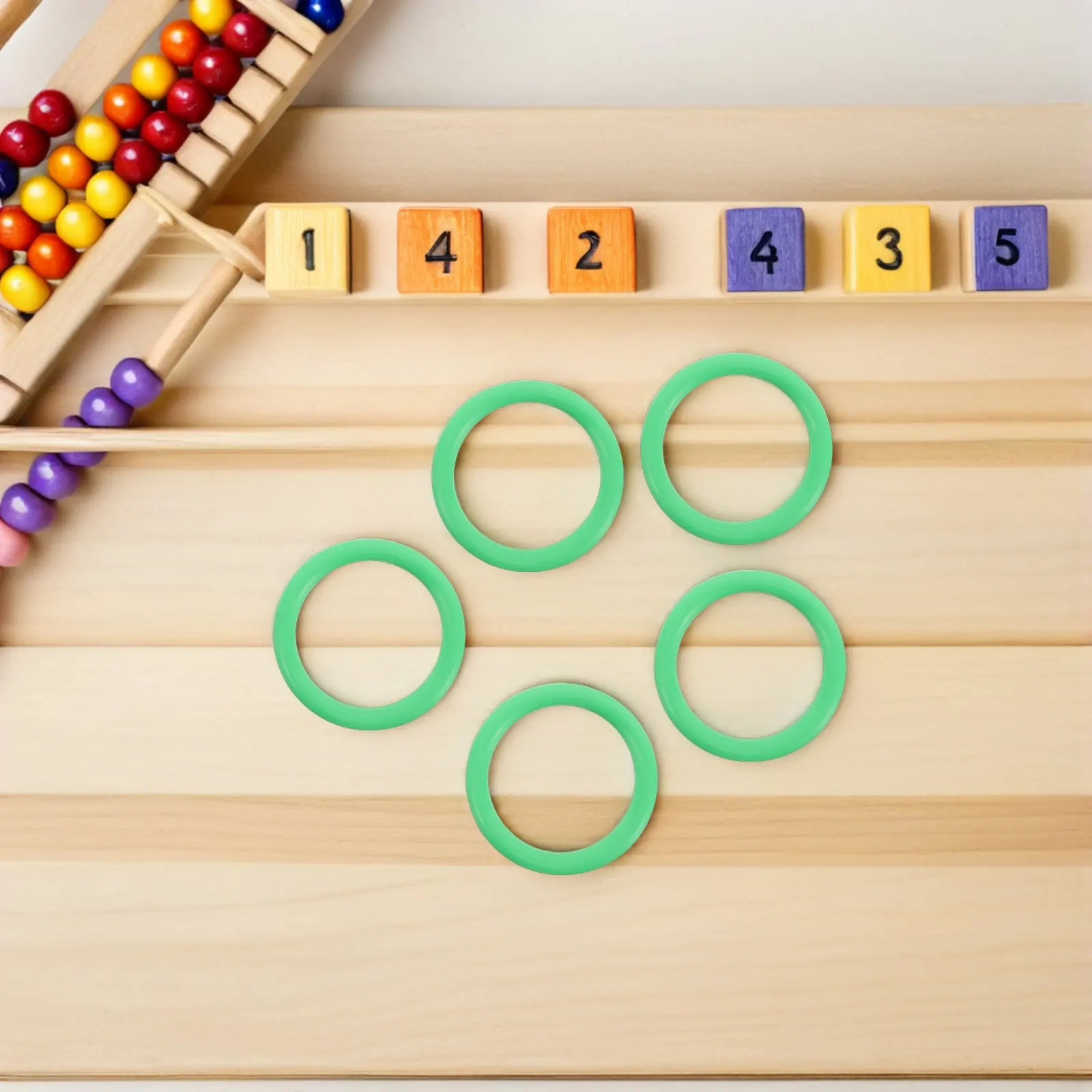 

50 шт. пластиковых кольц для метания для детей, 2-дюймовые прочные кольца для игр на улице и в помещении, для семейных вечеринок, игр во дворе, развития координации рук и глаз