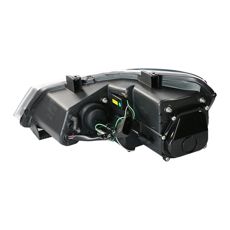 DRL Lampada Auto OEM Auto Testa Luce Modificare Semi-assemblaggio LED Faro Allo Xeno per VW Polo 2011 2012 2013 2014 2015 2016 2017 2018