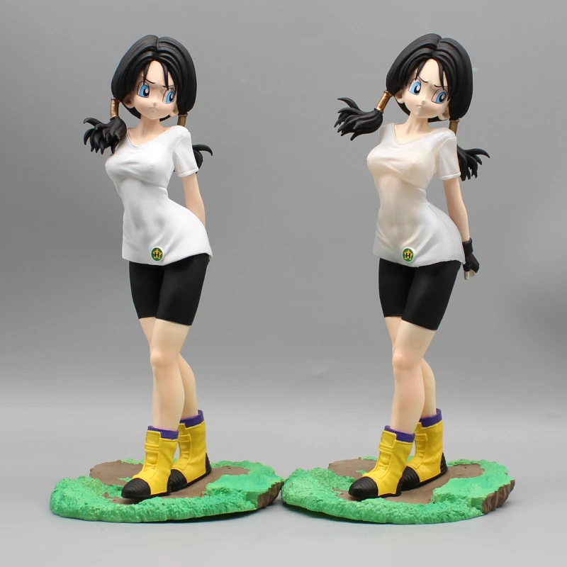 

26cm Dragon Ball Gk Sparkling Charm Shadow Bidili Videl Collectible Figures Model Ornaments Anime Peripheral Beautiful Girls