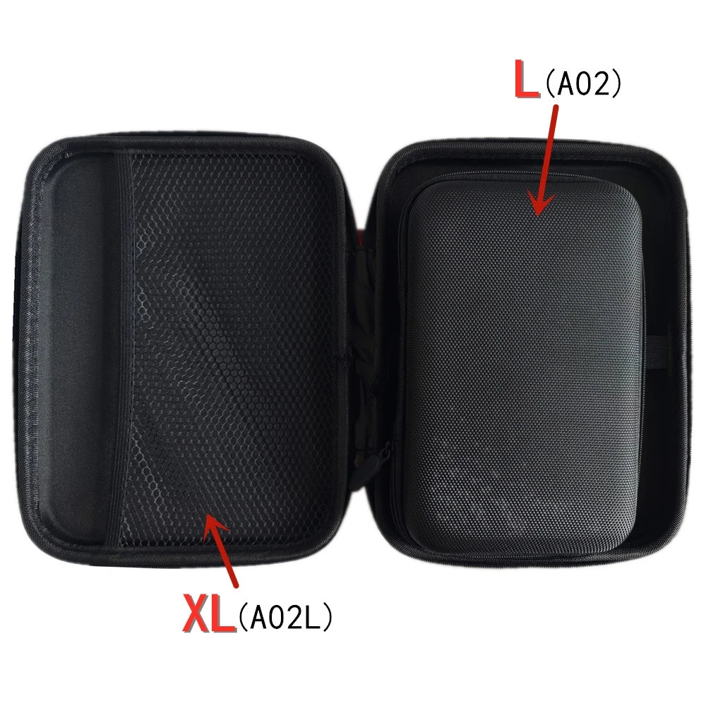 Tool Bag Black For Eadphone Bag Shockproof Bag For Mini Ipad Electronic Book EVA Box Case Earphone Data Storage Bag Pocket Toolk