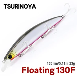 TSURINOYA 130mm 23g Floating Lures For Fishing Minnow TWINKLE 130F DW111 Crankbaits Fishing Artificial Lure Saltwater Hard Bait