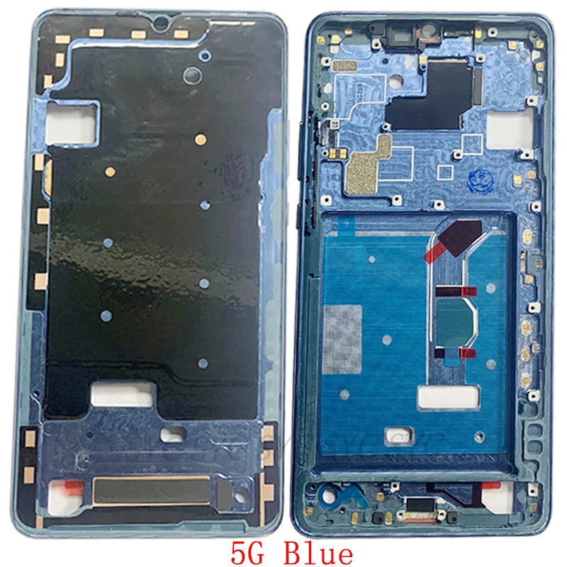 Middle Frame Center Chassis Cover Metal Housing For Huawei Mate 20X 5G Phone LCD Frame Repair Parts