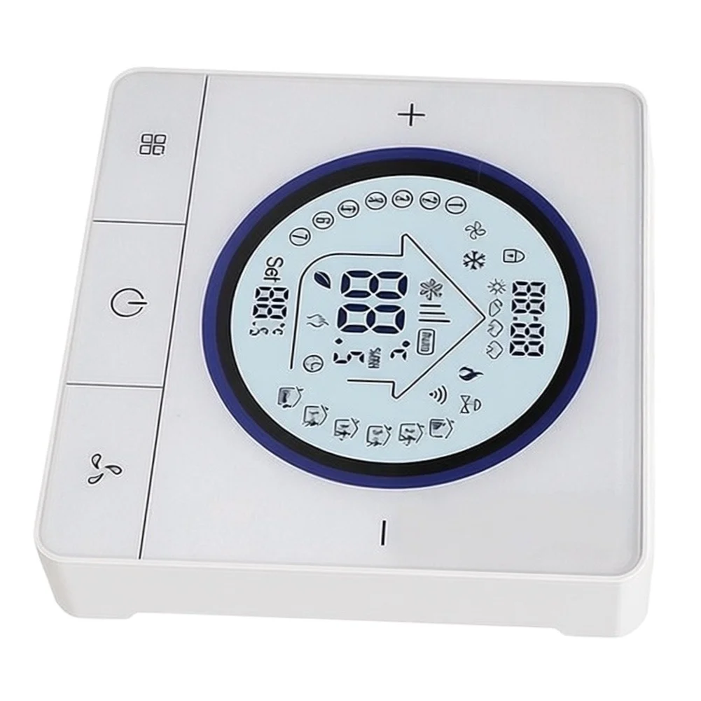 Digital Temperature Controller with 5+1+1 Weekly Programming and Clear Target Actual Temperature Readout on LED
