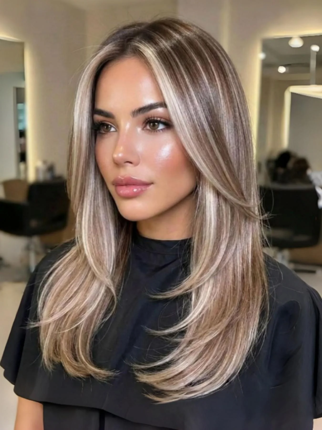 

Highlight Blond straight 100% Human Hair Wig 150 Density 13x4 Lace Front with Baby Hair Pre-Plucked Soft Hair Wig