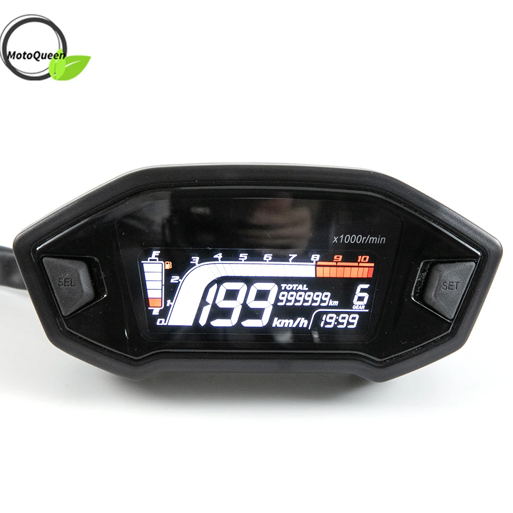 

Intelligent Library 12V Universal RPM Motorbike Meter Speedometer Digital Odometer Instrument Motorcycle Spares