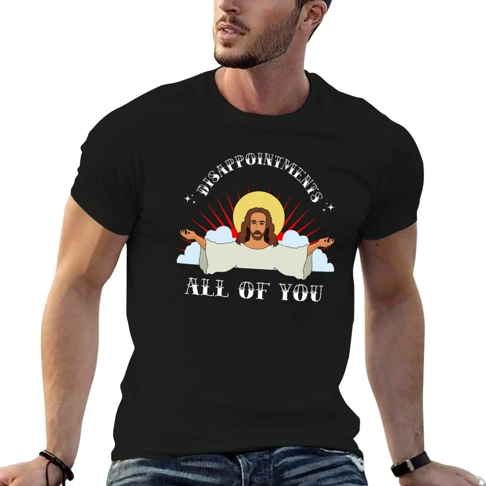 DISAPPOINTMENTS T-Shirt Confortable à manches courtes pour l'entraînement