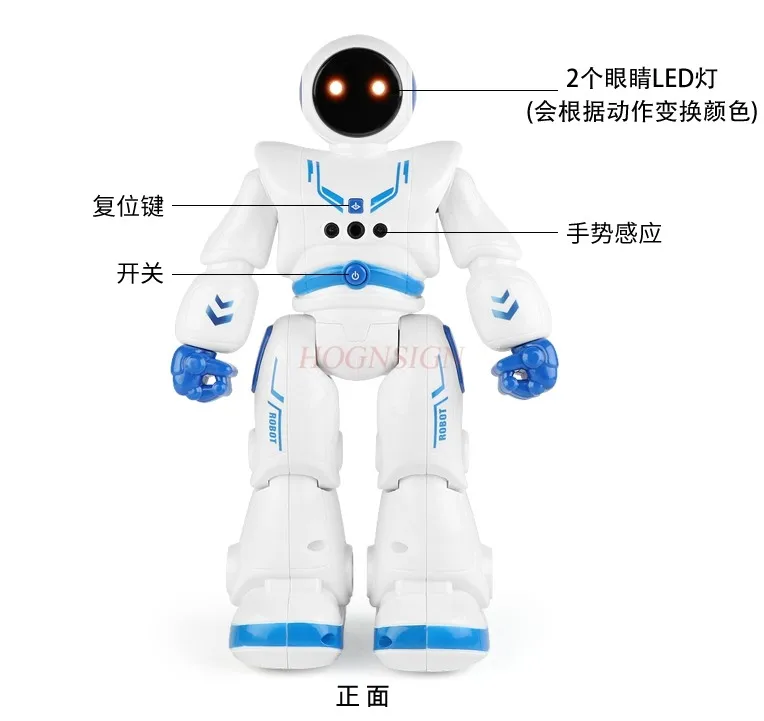 어린이 지능형 원격 제어 로봇 장난감, 소년 소녀 춤, 노래, 음성 상호 작용, 조기 교육, 퍼즐