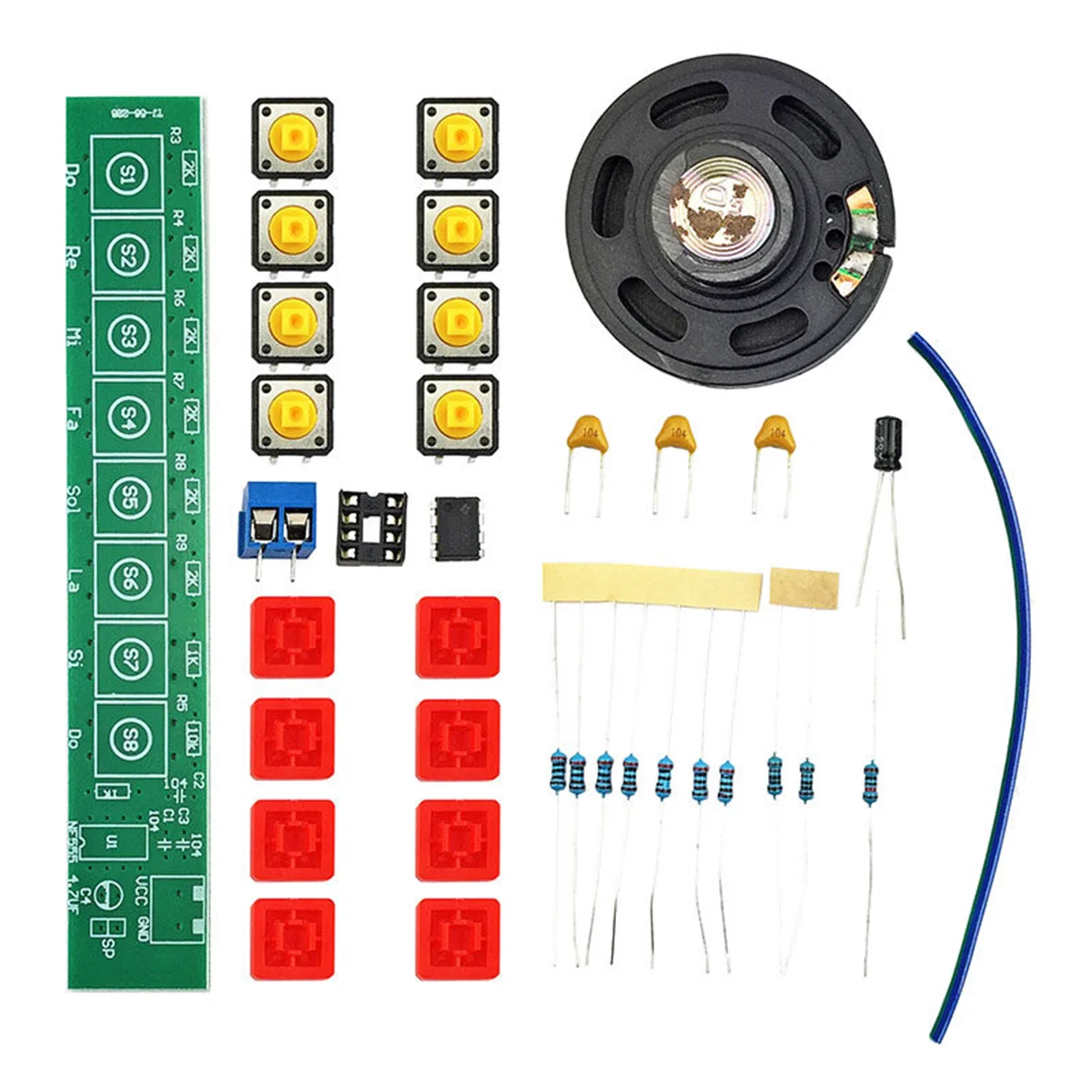 NG555 – zestaw do samodzielneg – Diy Electronics Learning Kit recenzja i cena