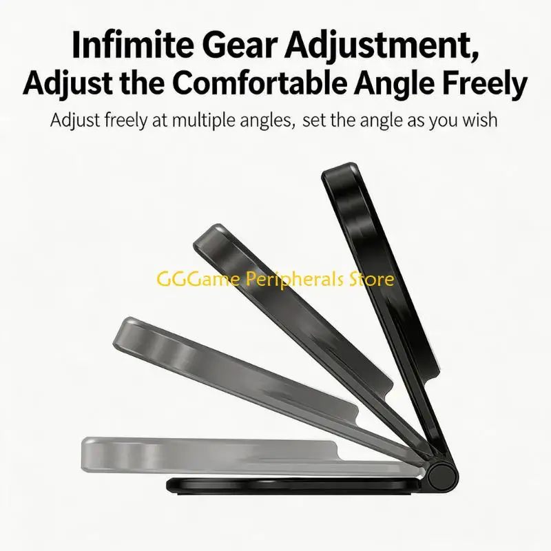 U55B Car Dashboard Mount Stand for Phone 17 16 Foldable Double Side Holder