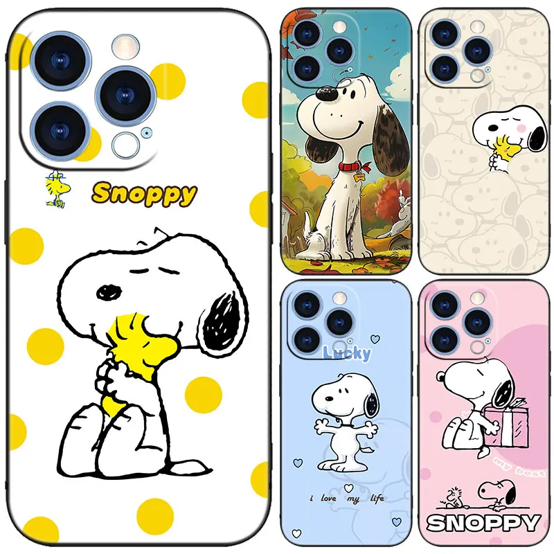 Cute kawaii S-Snoopy Phone Case For Honor 200 90 Lite X7B X6 X8B X6A X6S X7A X8A X9A X9B X5 Plus 70 20Pro 10Lite Cartoon Cover