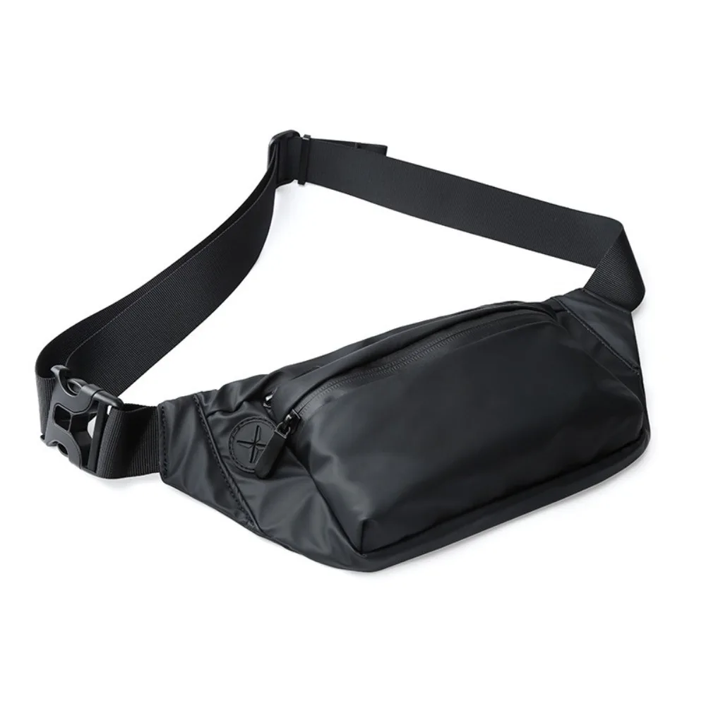 

New Waterproof Waist Bag Black Casual Belt Pouch Chest Pouch Travel