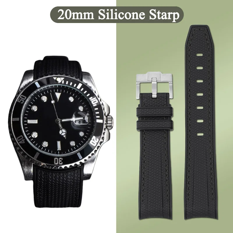 20Mm Silicone Watch…