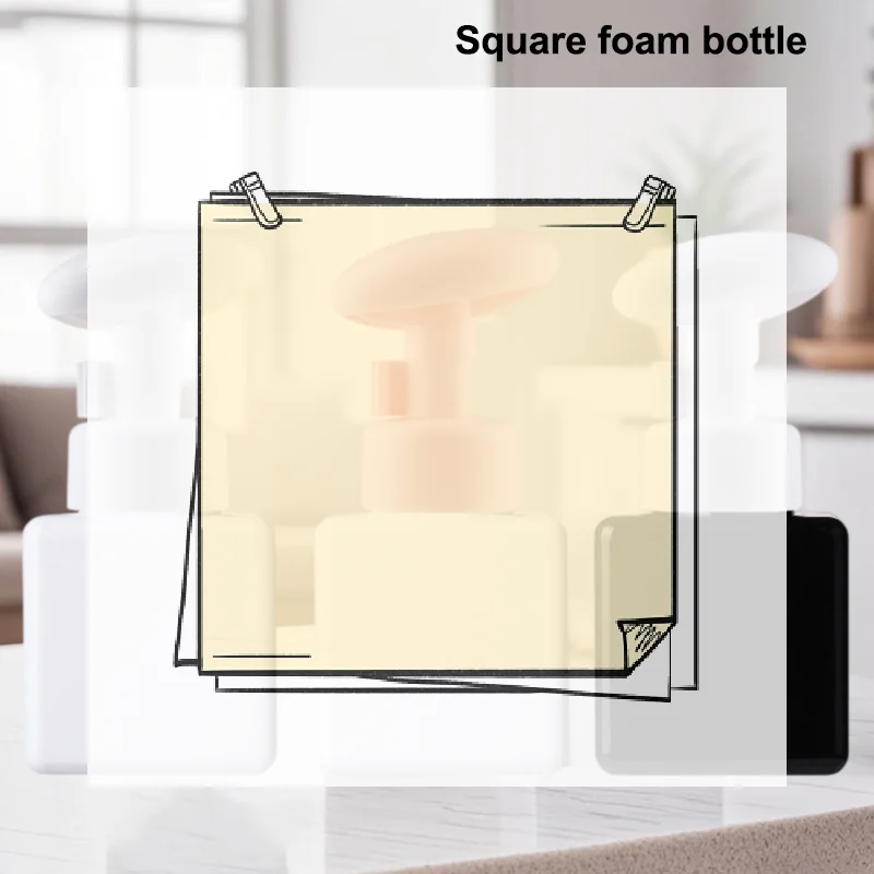 250ml garrafa quadrada clara sabão líquido batido mousse pontos engarrafamento shampoo loção chuveiro gel bomba garrafas para dispensador de sabão