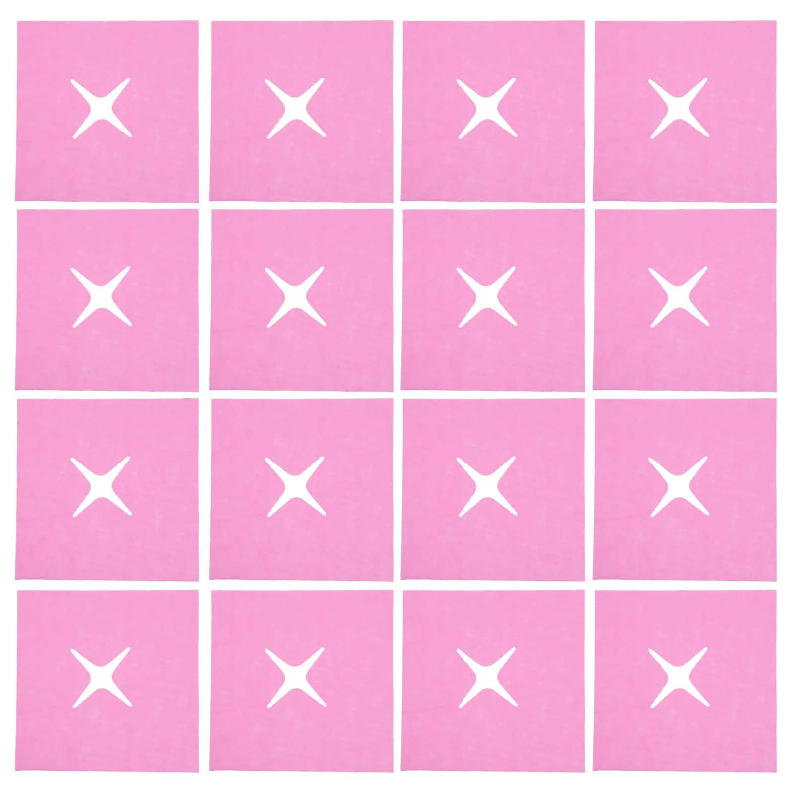 

100pcs Thick Facial Massage Pads Disposable Headrest Covers Nonwoven Beauty Sheets Spa Cradle Cushion Mats For Face Spas Clinics