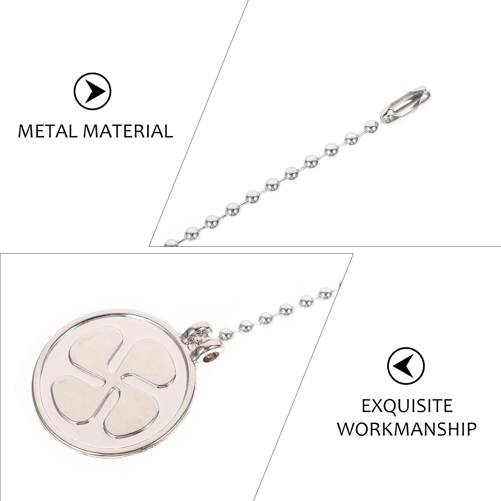 2 قطعة مروحة السقف سحب تمديد معلقة ضوء سحب سلسلة معدنية مروحة سلسلة موسع لغرفة النوم غرفة المعيشة قلادة الإضاءة #1